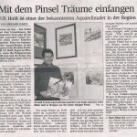 Mit dem Pinsel Traeume einfangen