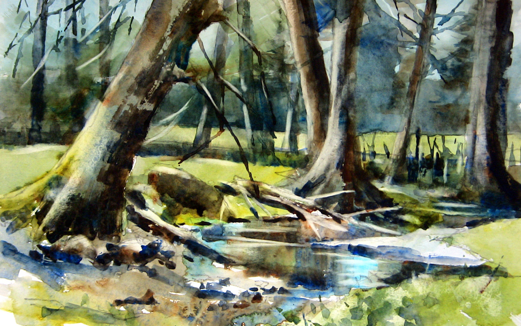 Aquarellexkursionen im Blauen Land August 2025 Beitragsbild